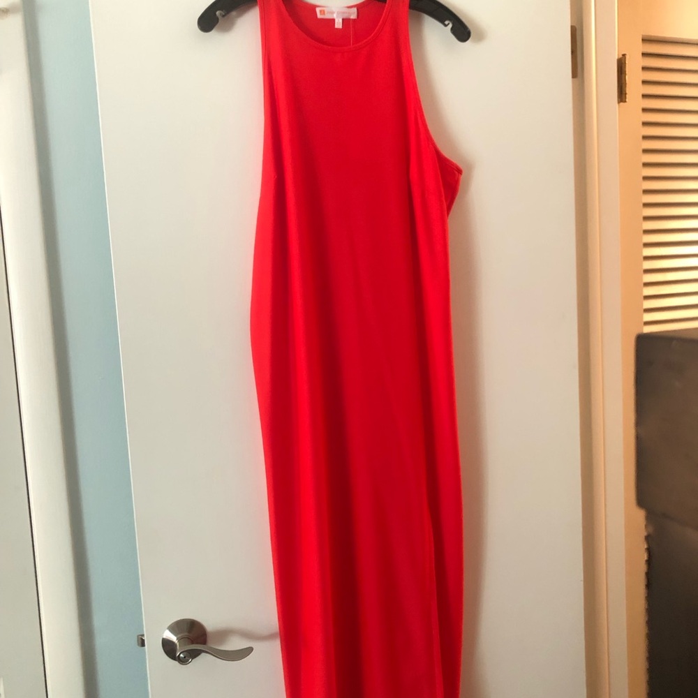 NWT Jude Connally Selena Dress in Poppy (red) - size Large